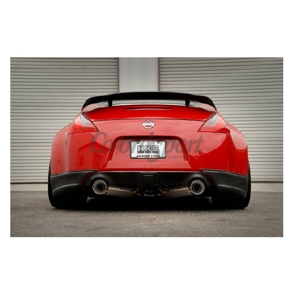 HKS Usdm Hi-Power Full Dual Titip Muffler Nissan 370Z (Z34) image