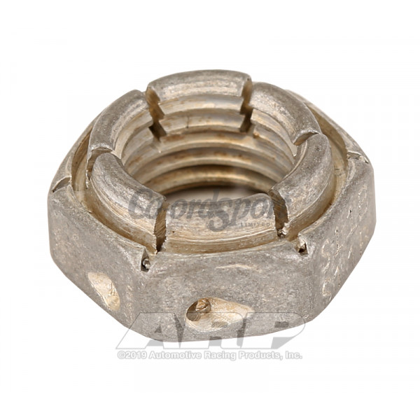 ARP 3/8-24 high tech self locking hex 1/2ht drilled nut kit image