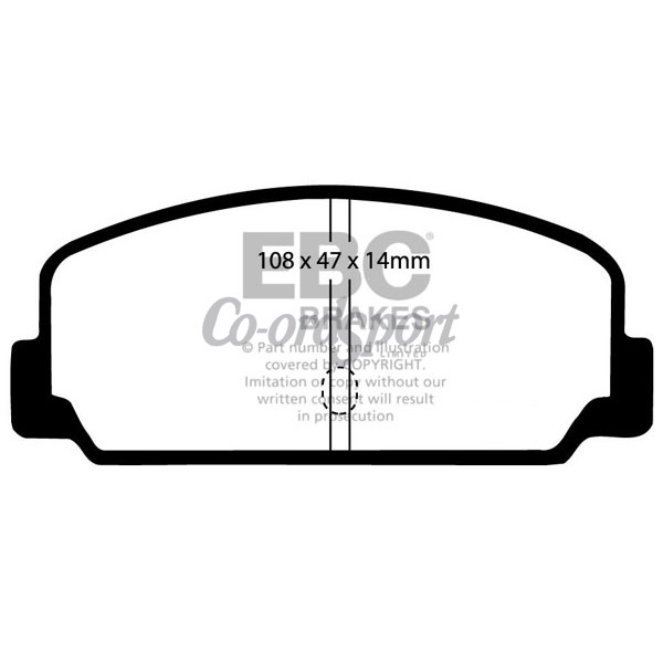 EBC Ultimax OEM Replacement Brake Pads image