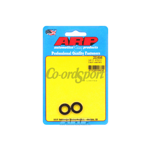 ARP 3/8 ID .675 OD black washers image