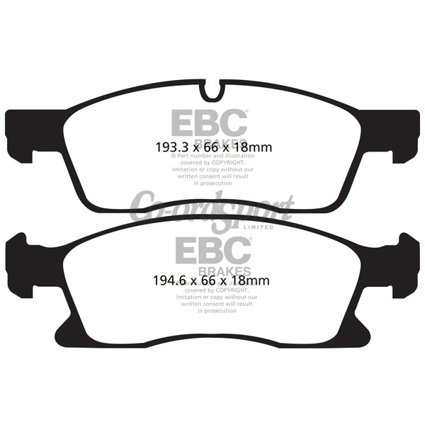 EBC Ultimax OEM Replacement Brake Pads image