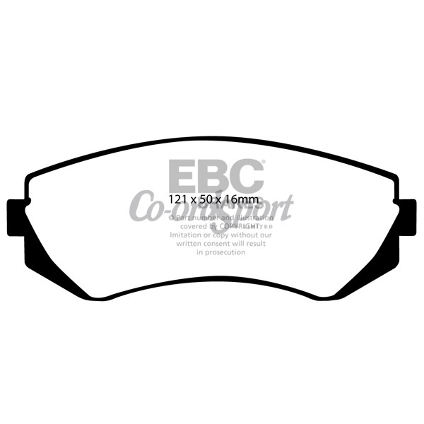 EBC Ultimax OEM Replacement Brake Pads image