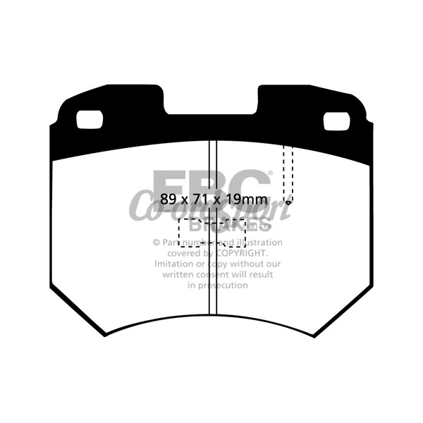 EBC Ultimax OEM Replacement Brake Pads image