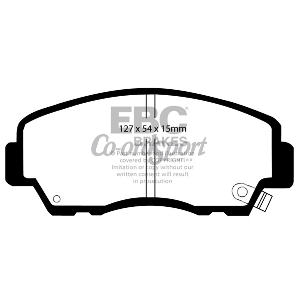 EBC Ultimax OEM Replacement Brake Pads image