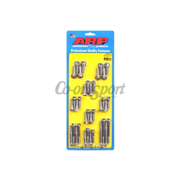 ARP SB Tuned Port complete SS hex intake manifold bolt kit image