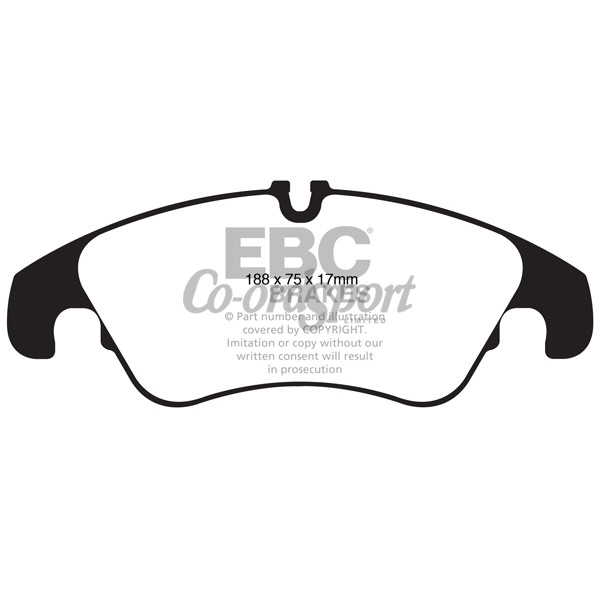 EBC Ultimax OEM Replacement Brake Pads image