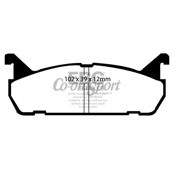 EBC Ultimax OEM Replacement Brake Pads image