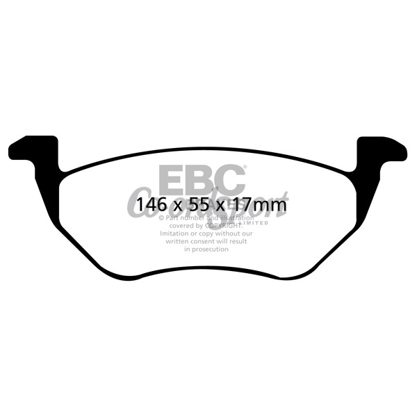 EBC Ultimax OEM Replacement Brake Pads image