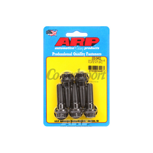 ARP Wilwood drive plate bolt 7/16 drilled 12 pt 5pcs image