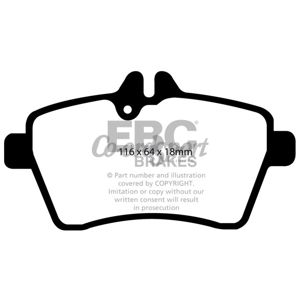 EBC Ultimax OEM Replacement Brake Pads image