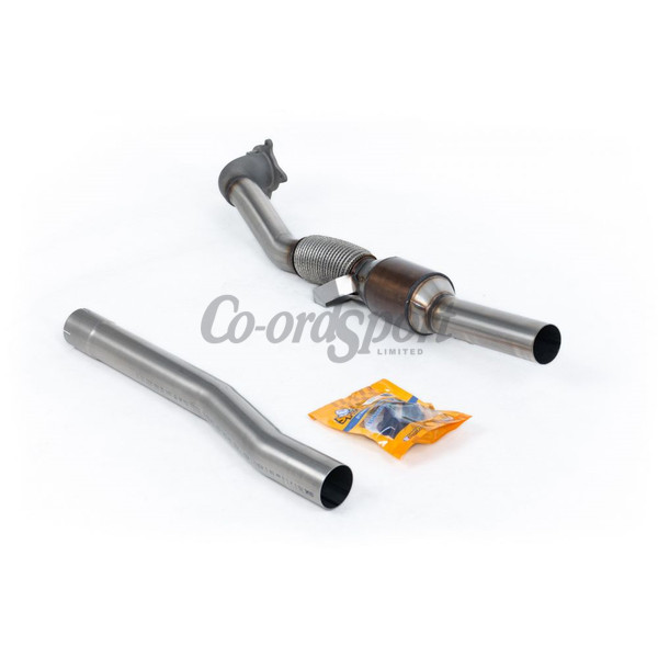 Milltek Cast Downpipe with Race Cat Volkswagen Golf Mk5 G image