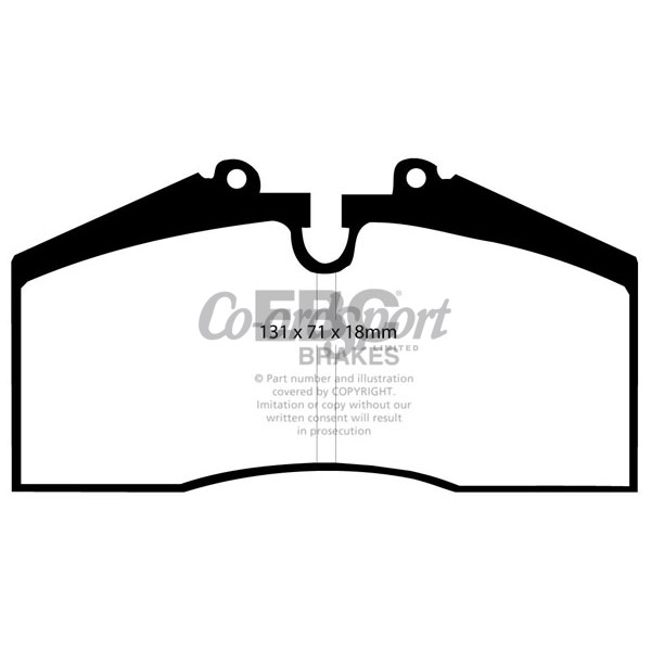 EBC Ultimax OEM Replacement Brake Pads image