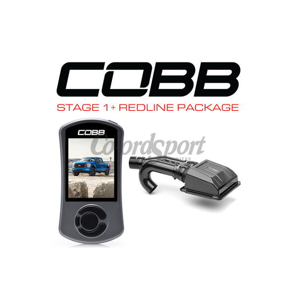 COBB Stage 1 Redline Carbon Fiber Intake Power Package Ford F-150 image