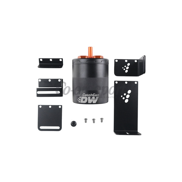 DW 0.5 Liter Street Oil Catch Can Assembly image