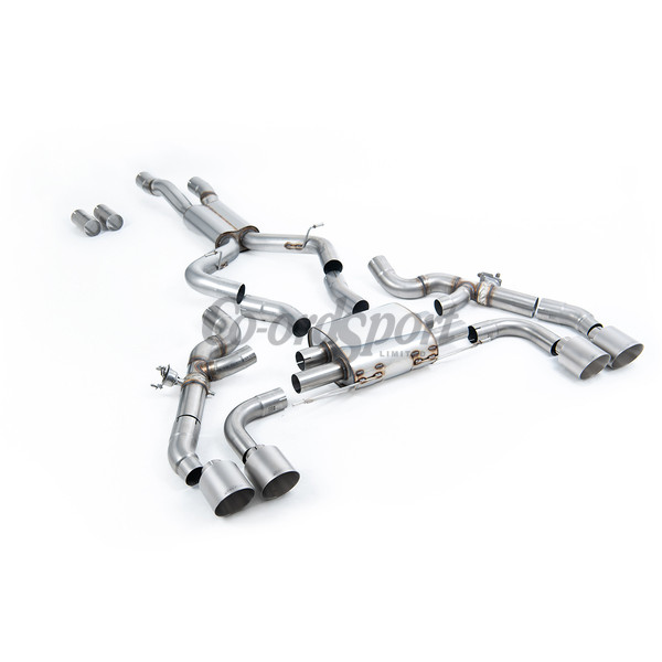 Milltek BMW X3  X3M   X3M Comp G01 3.0 with OPF GPF S58 Engine image
