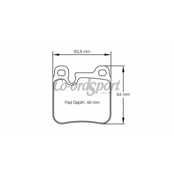 Pagid racing brake pads -RS42 image