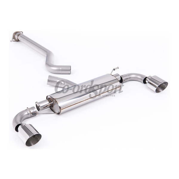 Milltek Sport Non Resonated Exhaust Yaris GR Facelift Polished image