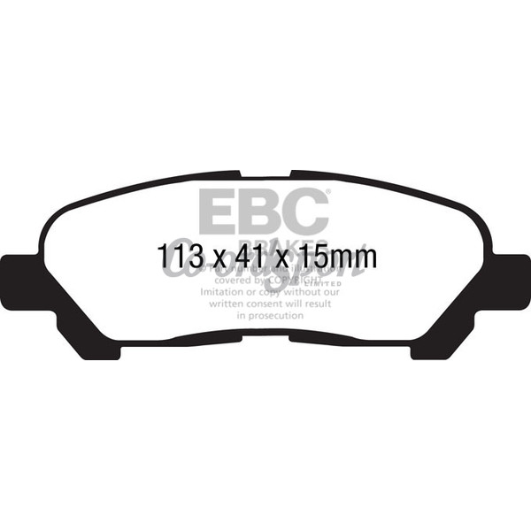 EBC Ultimax OEM Replacement Brake Pads image