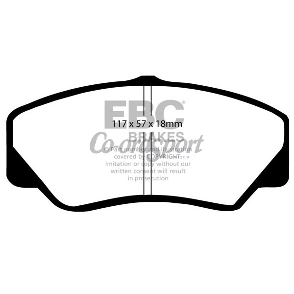 EBC Ultimax OEM Replacement Brake Pads image