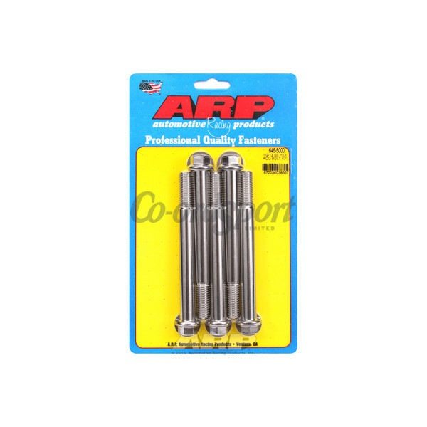 ARP 1/2-13 x 5.000 hex SS bolts image