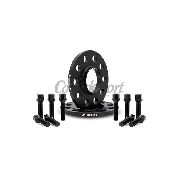 Mishimoto Wheel Spacers 5x120 72.6 20 M14 Black image