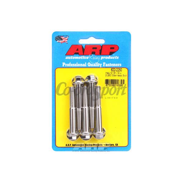 ARP 5/16-18 x 2.250 hex SS bolts image