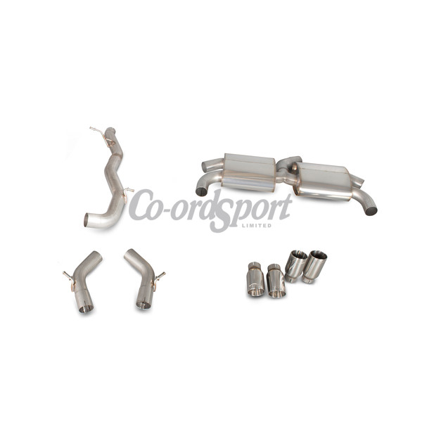 Scorpion Non-resonated GPF-back system with no valves for Audi SQ image
