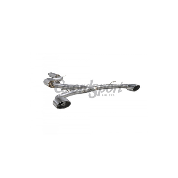 Scorpion Resonated GPF-back system Volkswagen Golf GTI Clubsport image
