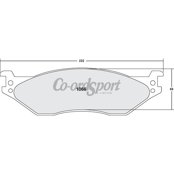 PFC 1066 Z-Rated Brake Pad Set image