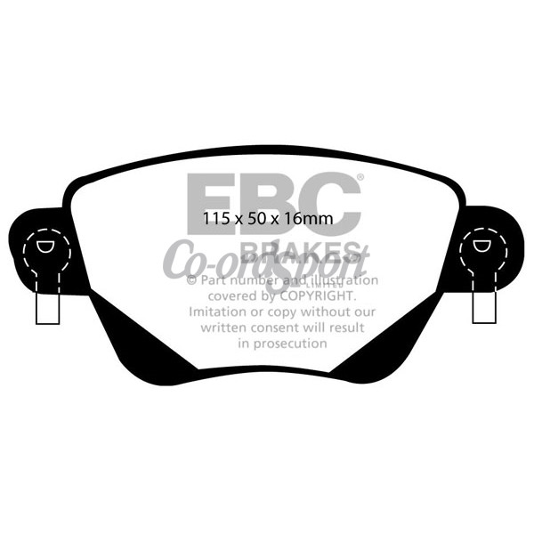 EBC Ultimax OEM Replacement Brake Pads image