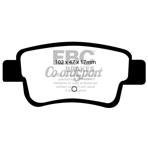 EBC Ultimax OEM Replacement Brake Pads image