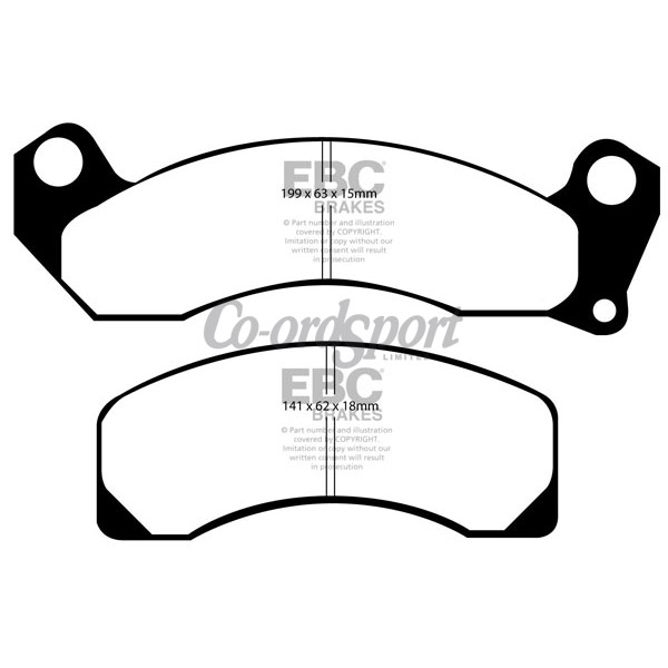 EBC Ultimax OEM Replacement Brake Pads image