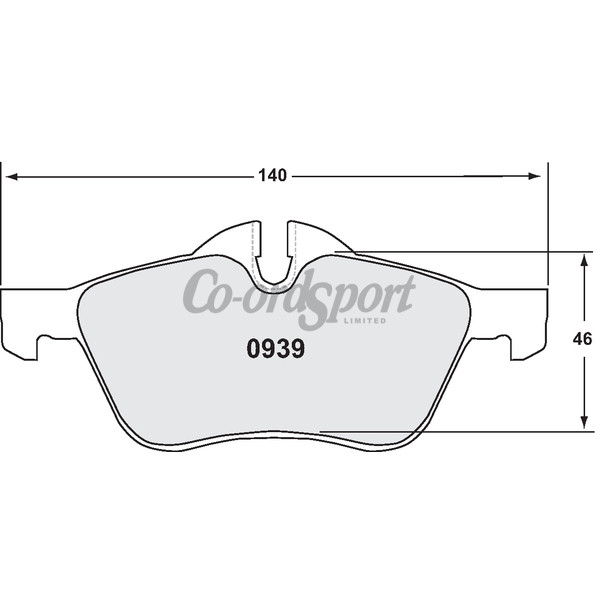 PFC 0939 Race Pad Set - 97 Compound 18 mm image