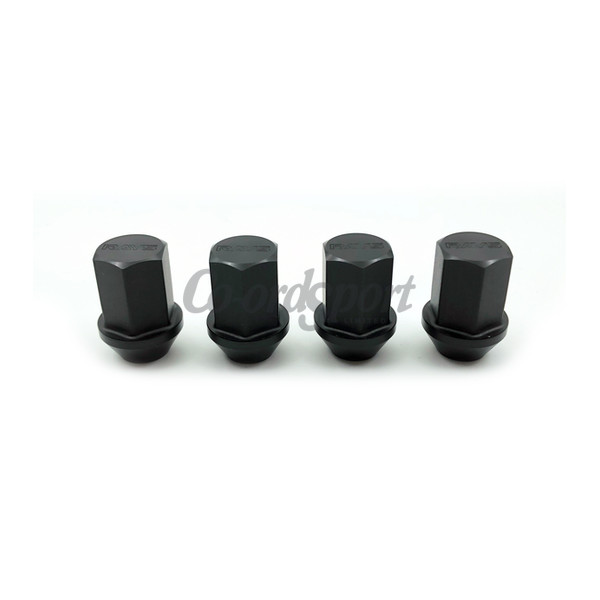 NLA! RAYS Duralumin nut set Standard M12X1.25 Black (4pc) image