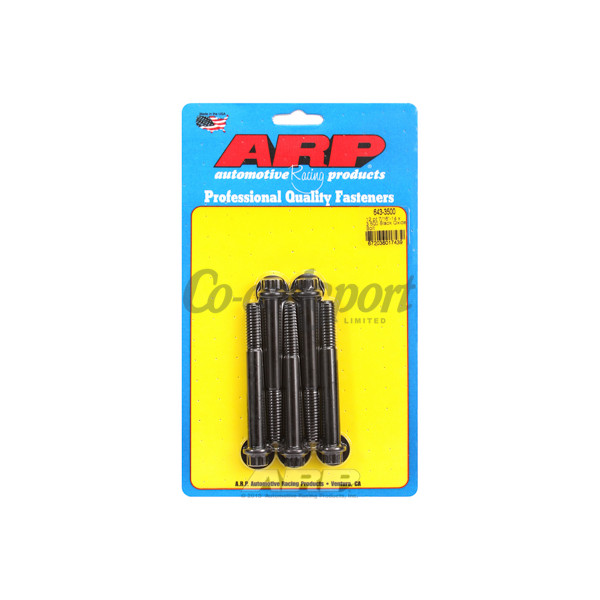 ARP 7/16-14 x 3.500 12pt black oxide bolts image