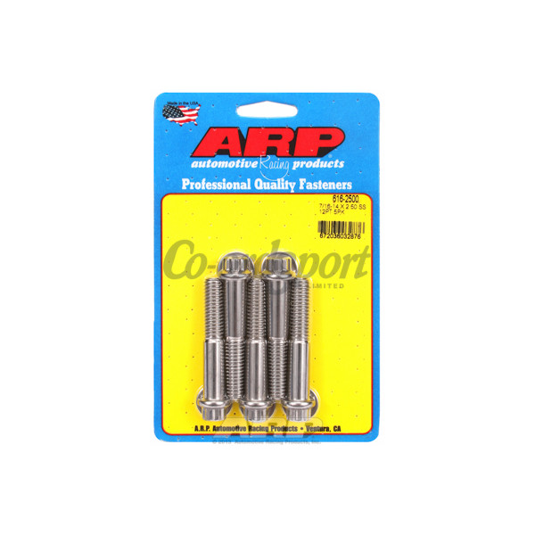 ARP 7/16-14 X 2.500 12pt SS bolts image