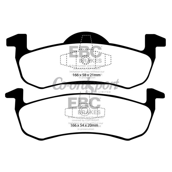 EBC Ultimax OEM Replacement Brake Pads image