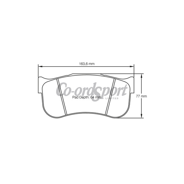 Pagid Racing Brake Pads - RSL1E image