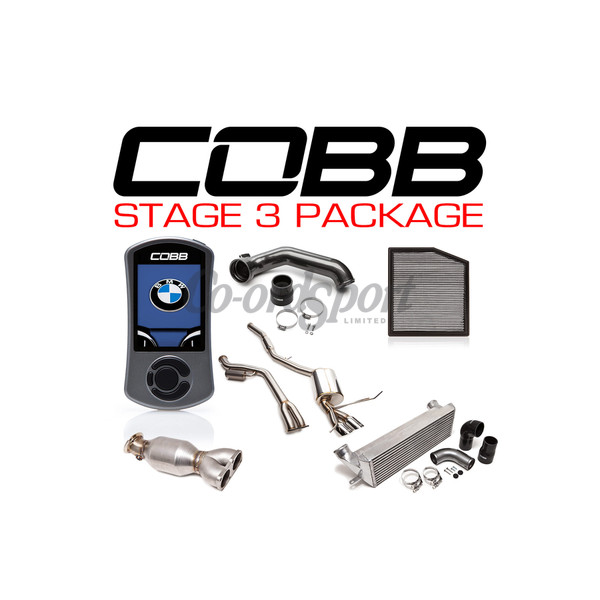 Cobb BMW N55 Stage 3 1-Series Power Pack with V3 Accessport image