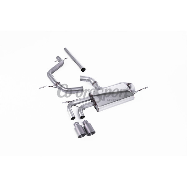 Milltek Cat-back Volkswagen Golf Mk5 2.0 TDI 140PS 2004 - image