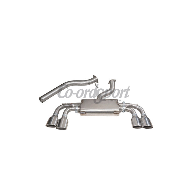 Cobra Golf R Mk7 Cat Back System (Non-Res) - Non-Valved image
