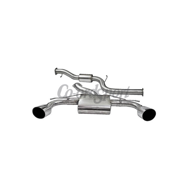 COBRA Ford Focus RS (Mk2) (08 - 12) Cat Back System (Non-Res) image