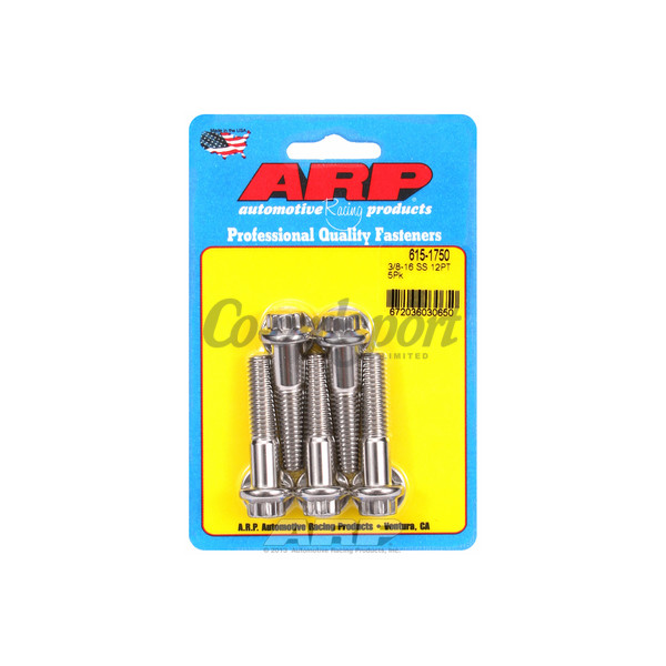 ARP 3/8-16 x 1.750 12pt 7/16 wrenching SS bolts image