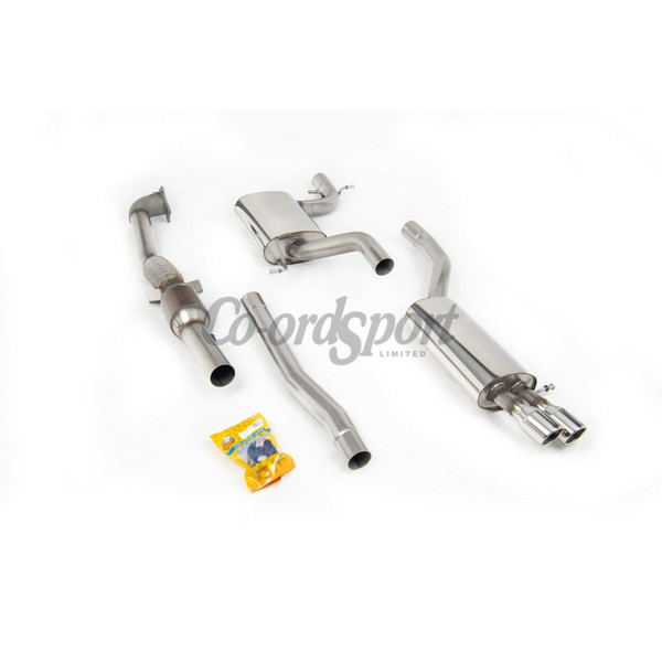 Milltek Turbo-back including Hi-Flow Sports Cat Volkswagen image
