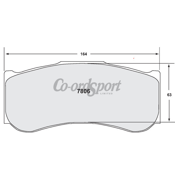 PFC 7806 Race Pad Set - 331 Compound 30 mm image