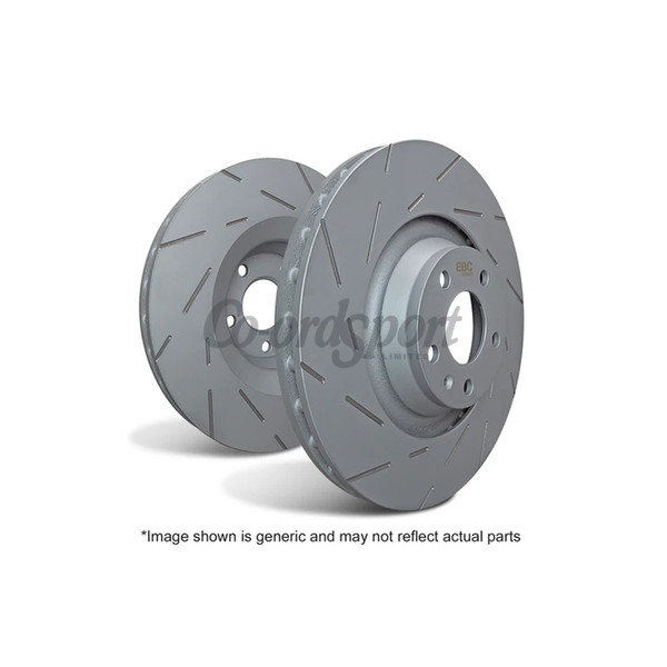 EBC USR Series Fine Slotted Brake Discs PAIR image