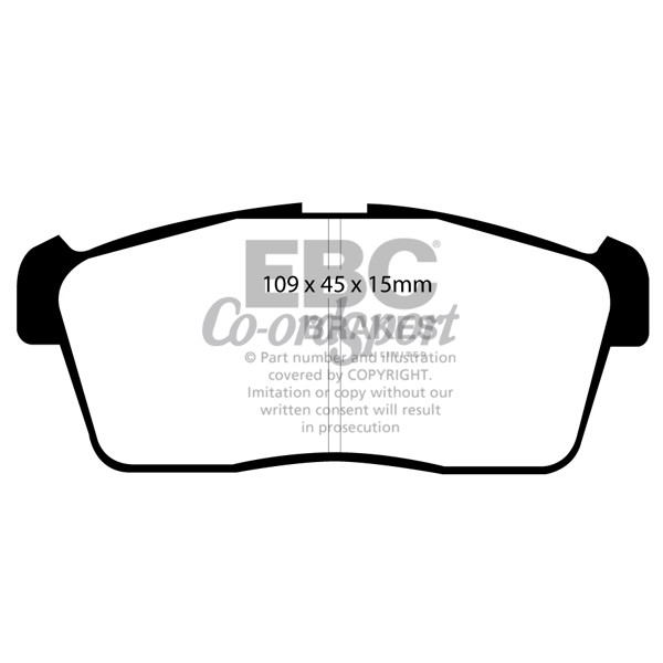 EBC Ultimax OEM Replacement Brake Pads image