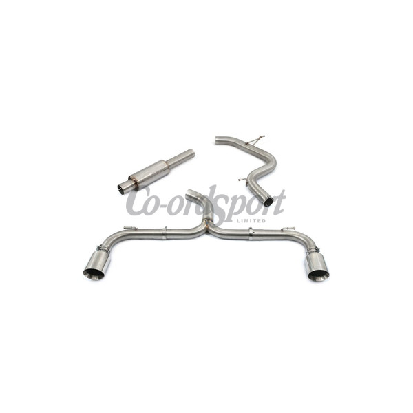 COBRA Volkswagen Golf GTI MK8 (19>) GPF Back Box Delete System image