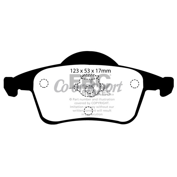 EBC Ultimax OEM Replacement Brake Pads image