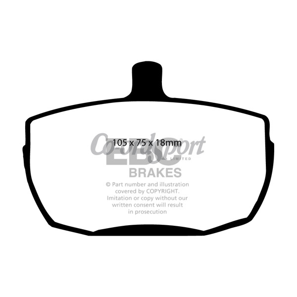 EBC Ultimax OEM Replacement Brake Pads image